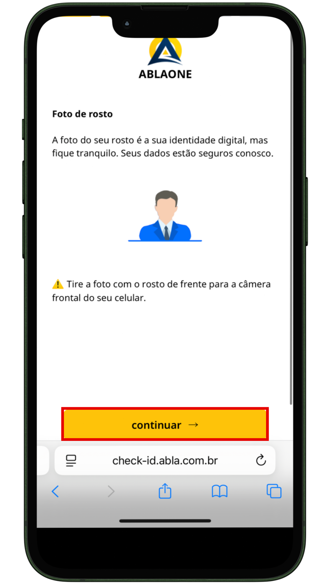 Tela inicial do sistema